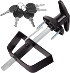 Shed Door Latch T-handle Lock Kit With Keys,bteobfy 5-1/2" Stem Storage Barn. Fixed Price $25.60.