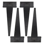 RURAL365 Triangle Door 4PK - Heavy Duty 12IN Farmhouse Style Hinges. Fixed Price $19.99.