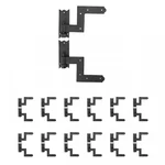 Black Wrought Iron Shutter Lift Off Pintle Hinges 6.5 In. Long Colonial R.... Fixed Price $434.26.