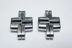 Lot Of Soss Invisible Hinges 218UNP 1-1/8" W X 4-5/8" 1-41/64" D Shipsfree. Fixed Price $52.24.