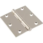 Hardware Essentials Square Corner Door Hinge Nickel (3-1/2"). Fixed Price $8.50.