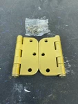 Emtek 94033US4 3.5" Ball Bearing Mortise Hinge Pair - Satin Brass. Fixed Price $22.79.
