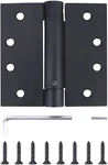 3 Pack 4"X4" Residential Black Finish Reversible Self Closing Door Hinges -.... Fixed Price $49.70.
