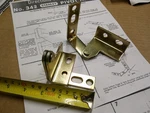 Stanley Wardrobe Pivot Hinges Heavy Duty #35-0220 Door Hardware. Fixed Price $22.50.