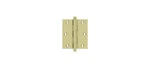 Deltana CH3025U3-UNL 3" X 2-1/2" Hinge, W/ Ball Tips Unlacquered Brass Pair. Fixed Price $31.28.