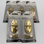 National Hardware V1812 N211-805 Solid Brass Decorative Hinges 2-7/8" Pks.. Fixed Price $14.25.