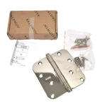 Baldwin 1140055I 5/8" Radius Corner Hinge Polished Nickel Finish Genuine Oem. Fixed Price $34.99.