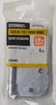 Lot Everbilt Squeak-free Door Hinge Chome 4"X 5/8" Radius 1005 694. Fixed Price $39.99.