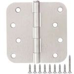 12 Pack Nickel Hinges Brushed 4 Inch Exterior/interior/front Door.... Fixed Price $38.79.