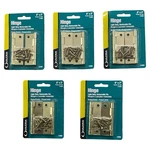 Ultra Hardware Light Duty, Removable Pin Hinges 3" 2" (lot Of 5) (z). Fixed Price $18.99.