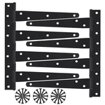 Ayaygd 8 Pack 10 Inch, Heavy Duty T-strap Shed Door Hinges, Black Ou.... Fixed Price $34.94.