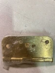 Deltana DE44058TT4 4" X 5/8" Square And Round Corner Hinge Brushed Brass. Fixed Price $15.37.