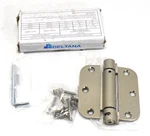 Deltana DSH35R515 3-1/2" X 5/8" Spring Hinge Satin Nickel Finish. Fixed Price $24.79.