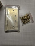 Baldwin Estate 1041-030 4" Ball Bearing Square Hinge Polished Brass. Fixed Price $29.99.
