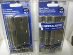 Sets Hillman 854325 Squeak-proof Satin Nickel Square Mortise Door Hinge 3-1/2". Fixed Price $26.99.