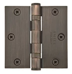 Emtek 94013 3-1/2" X Plated Steel Heavy Duty Square Corner. Fixed Price $35.74.