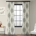 Hpd Half Price Drapes Floral Damask Printed Curtains 120 Inches Long Luxury D.... Fixed Price $58.54.