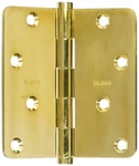 Baldwin 1440031I Radius Mortise Hinge, Unlacquered Bright Brass. Fixed Price $16.39.
