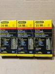 (6) Stanley Hardware 3.5" Round Corners Bright Brass Residential Door Hinges DH9. Fixed Price $15.00.