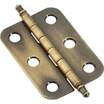 Amerock BPR2355AE Minaret Tip Hinge, Steel, Antique Brass, Flush Mounting. Fixed Price $16.04.