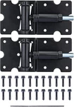 Bordersmover Self Closing Gate Hinges, Heavy Duty For Vinyl/wood/metal Fence, Pa. Fixed Price $10.99.