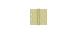 5" Height X Width Square Corner Mortise Hinge Unlacquered Brass. Fixed Price $125.48.