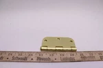Design House Radius Door Hinge Satin Brass 3-1/2" X 5/8" 181396. Fixed Price $5.85.