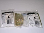 New Lot Pack 3" Brass Door Hinge 5/8" Rounded N830-226 National. Fixed Price $14.99.
