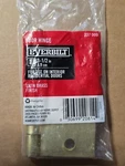 Lot Of Everbilt Door Hinges 3.5 Inch Square Corner Satin Brass Finish 237 009. Fixed Price $12.98.