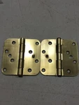 Deltana S44R54BMS 4" X Mortise Hinge - Pair Brushed Brass. Fixed Price $10.56.