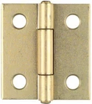 National Hardware 1-3/8 In. Brass-plated Door Hinge 2 Pk (pack Of 5). Fixed Price $22.33.