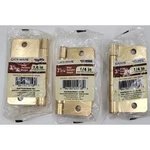 Gatehouse 1/2" Round Corner Mortise Satin Brass Door Hinge 0308906 Lot Of. Fixed Price $18.00.