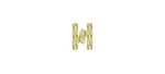 Deltana OK2015U3-L X 1-1/2" Olive Knuckle Hinge; Bright Brass Finish. Fixed Price $29.78.