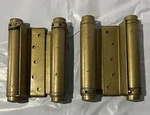 Parker Double Acting Spring Hinge Lot Of 2. Fixed Price $36.00.