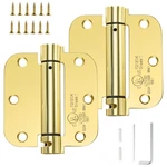 Sophia Selfclosing Door Hinge 3.5 Inch Rounded 5/8 Radius Interior, Spring Lo.... Fixed Price $23.68.