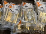 9X National Hardware N236-020 DPBF248 3.5" Swing Clear Hinge Satin Brass. Fixed Price $99.99.