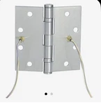 Ives 5BB1TW8-CON Electrified Power Transfer Hinge 4.5 X US15 Satin Nickel. Fixed Price $220.00.