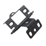 Amerock Flat Black Full Inset Hinge 3/4" Wrap Minaret Tip PK3175TM-FB. Fixed Price $10.17.