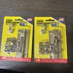 Mag Security Chain Guard Door Lock Home Altocraft Set Of 2 8709. Fixed Price $9.19.