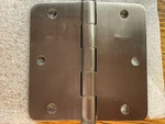 Baldwin Kwikset 1435.151.1 1/4" Radius Brass Bright Steel Gray 3-1/2". Fixed Price $19.75.