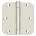 Deltana S35R514 3.5" X Ball Bearing 1/4" Radius Corners Hinge, Pair, 15 Pac. Fixed Price $105.00.
