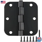 Tdchinges 30 Pack Rounded Matte Black Door 3.5 Inch 5/8 Radius Interior. Fixed Price $56.21.