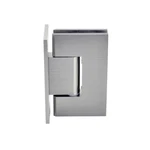 Brushed Nickel Shower Door Hinge Square Full Back Plate, Fits 3/8" To 1/2" 1.... Fixed Price $77.19.