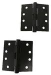 Emtek 9201419 Plain Bearing Steel Hinges - Flat Black. Fixed Price $13.82.
