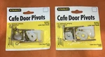Stanley Hardware 53-0017 Cafe Pivot In Brass X 2 = Doors*new Factory Seal. Fixed Price $14.21.