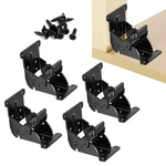 Ydajiuri Folding Brackets 4 Pack, Heavy-duty Self-locking Black. Fixed Price $16.73.