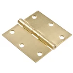 Hillman Square Corner Door Hinge Satin Bronze (3-1/2") Pack. Fixed Price $8.95.