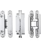 One Hlm Optimo 6 Inch Invisible 180 Concealed Hinge, Zinc Alloy, Silver. Fixed Price $21.99.