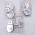 6 Pack National N220-012 Pulley 3/8" 550 Lb Working Load 2-1/2" Sheave. Fixed Price $61.99.