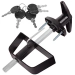 Shed Door Latch T-handle Lock Kit With Keys,bteobfy 5-1/2" 5.5 Inch, Black. Fixed Price $23.23.